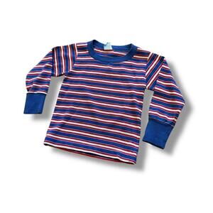 Vintage 60s Striped Baby Long Sleeve Tee